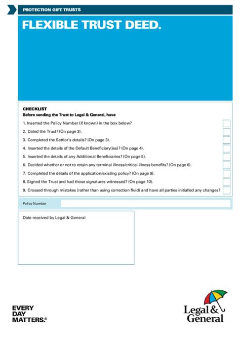 l&g flexible trust form.